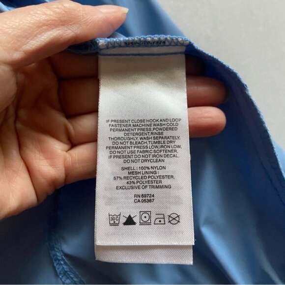 Columbia hoodie full zip nylon lightweight packablee travel jacket Sz S - Picture 5 of 6